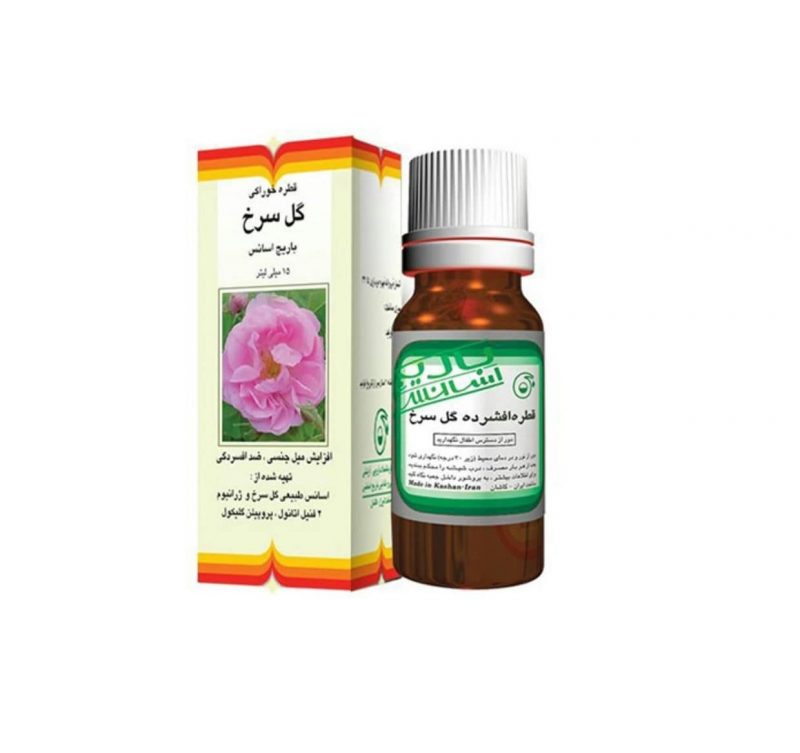 قطره گل سرخ باریج اسانس ۱۵ میلی ‎لیتر