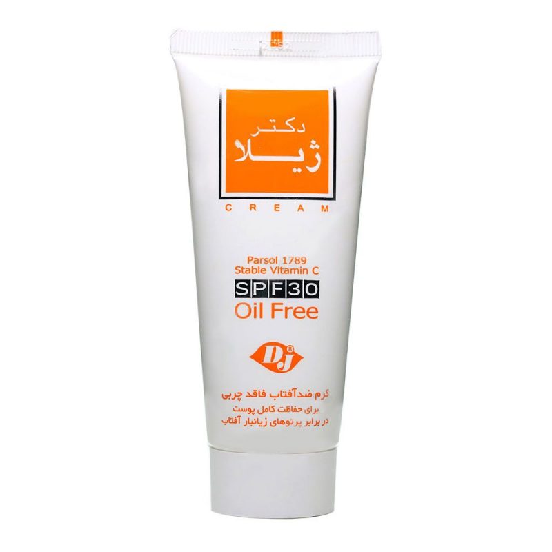 ضدآفتاب فاقدچربی SPF30 بی رنگ دکترژیلا