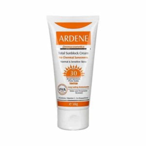 adrene dermocosmetics total sunblock cream spf30 medium