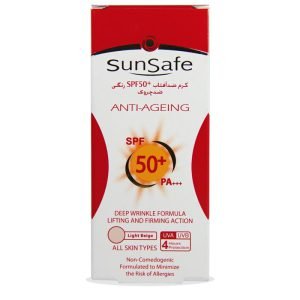 gallery 1612606950SunSafe SPF50 Anti Ageing Light Beige Sunblock Cream 50g 022