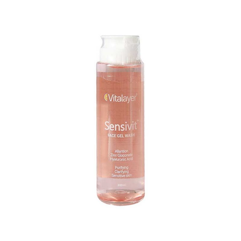 vitalayer sensivt face gel wash shomalmall.com