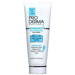 کرم مرطوب کننده پرودرما مناسب پوست صورت و گردن PRODERMA 40ml