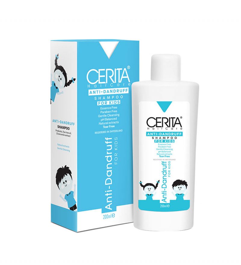 Cerita Anti Dandruff Shampoo For Kids 200ml Khanoumi 20221585429162