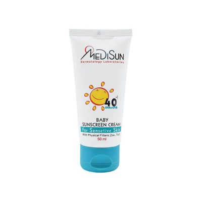 ضد آفتاب کودک مدیسان SPF40 پوست حساس