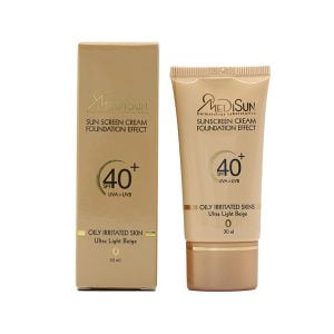 MEDISUN Sunscreen Cream SPF40 Oily Skin Ultra Light Beige