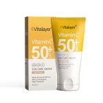 کرم ضدآفتاب رنگی SPF50 حاوی ویتامین سی حجم 40میل ویتالیر