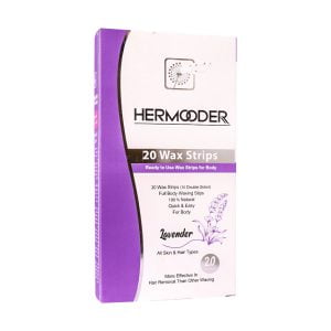 Hermooder Lavender Wax Strips 20 Pcs