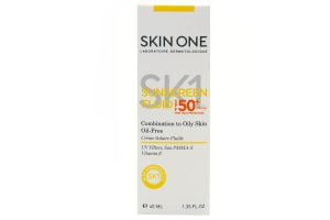 ضد آفتاب SPF50 فاقد چربی اسکین وان3